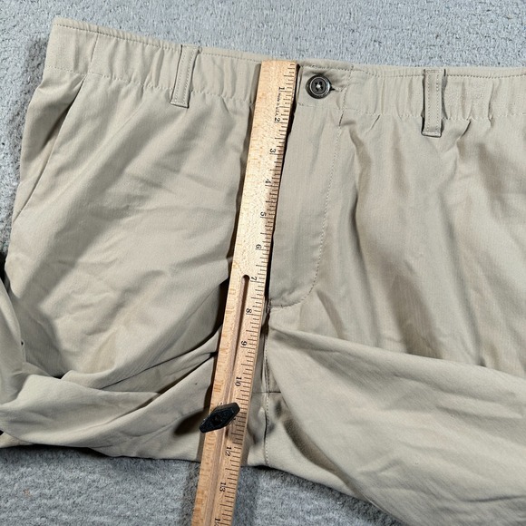 Under Armour Showdown Golf Pants Mens 34x31 Tan Straight Leg Stretch Quick Dry - Picture 10 of 12